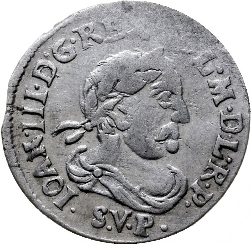 Jan III Sobieski - szóstak 1684 - 1, S.V.P.jpg
